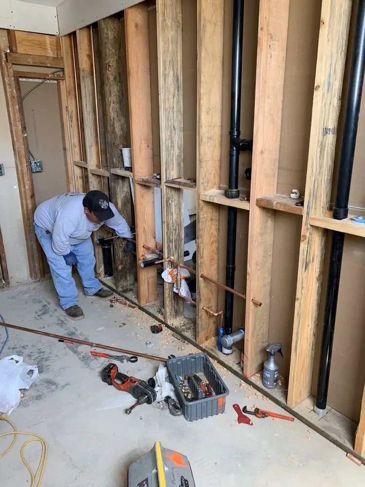 Commercial rough-in plumbing for Gas Line Repair in Cedar Creek Battlefield